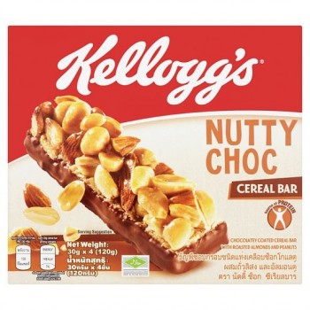 Kellogg's Nutty Choc Cereal Bar,30g